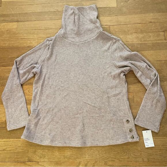 NWT Croft & Barrow women's turtleneck sweater shirt top heather size large L
B5 - Picture 1 of 5